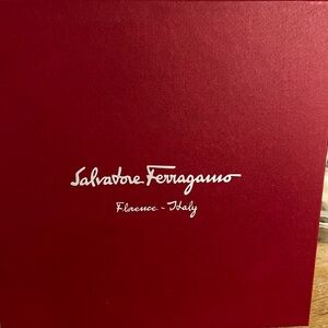 Salvatore Ferragamo 100% silk scarf